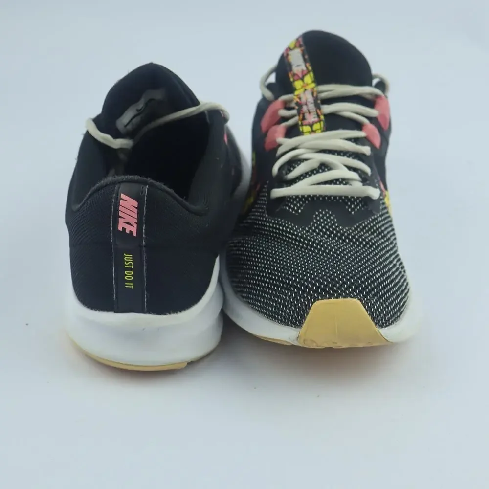 Nike Women's Downshifter 9 SE Black/Floral Running Shoes BQ9263-001 Size 6